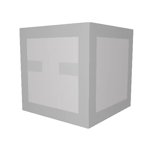 maximacbali Minecraft avatar head, 3D render