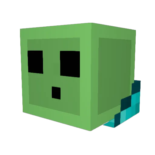 maximackan Minecraft avatar head, 3D render
