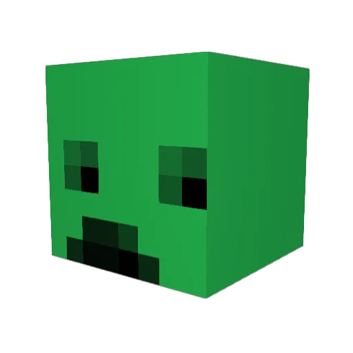 maximbro2281 Minecraft avatar head, 3D render