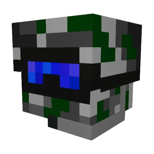 maximilianingram Minecraft avatar head, 3D render