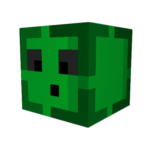 maximocortex Minecraft avatar head, 3D render