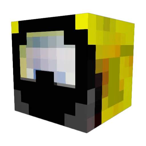 maximus375 Minecraft avatar head, 3D render