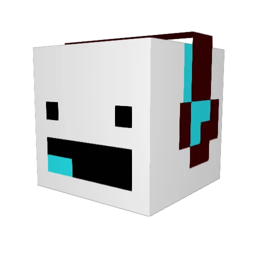 maximus533 Minecraft avatar head, 3D render