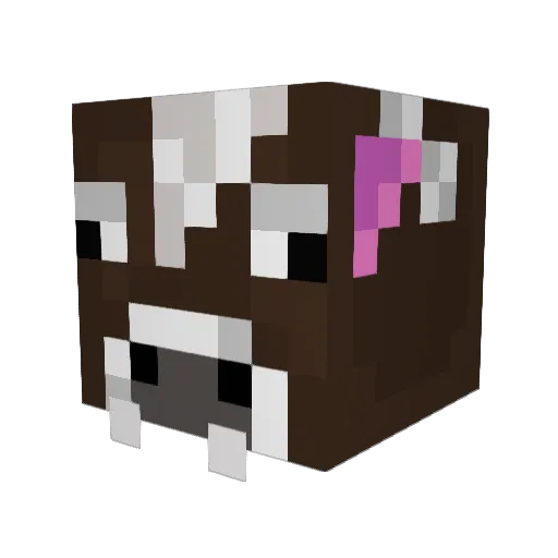 maximuscle123 Minecraft avatar head, 3D render