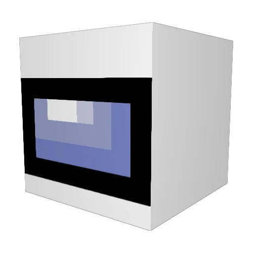 maxinagl Minecraft avatar head, 3D render