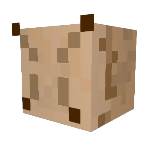 maxine_angel Minecraft avatar head, 3D render