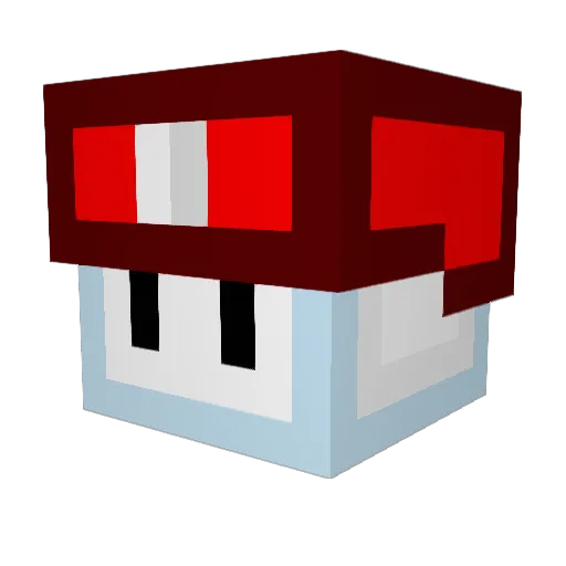 maxinils Minecraft avatar head, 3D render