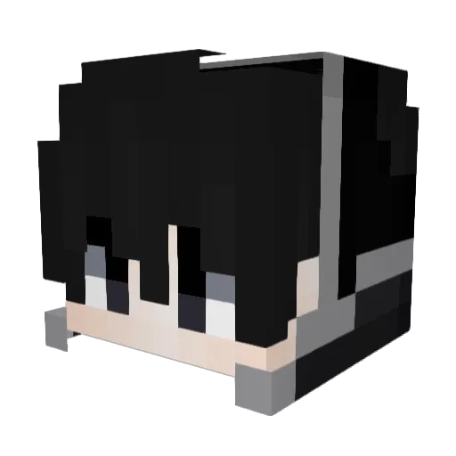 maxithegod Minecraft avatar head, 3D render