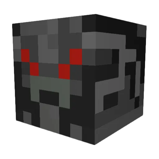 maxitonup Minecraft avatar head, 3D render