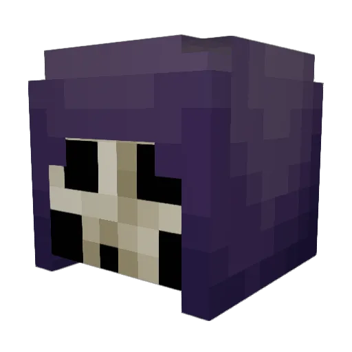 maxj99 Minecraft avatar head, 3D render