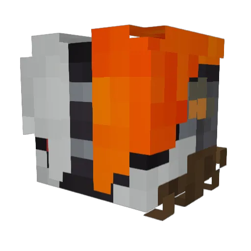 maxjoly15 Minecraft avatar head, 3D render
