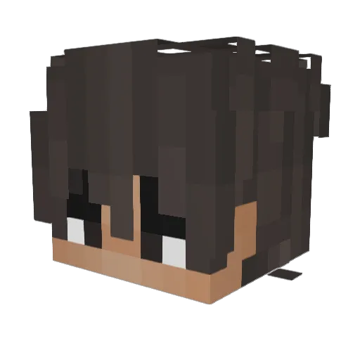 maxl123456789 Minecraft avatar head, 3D render