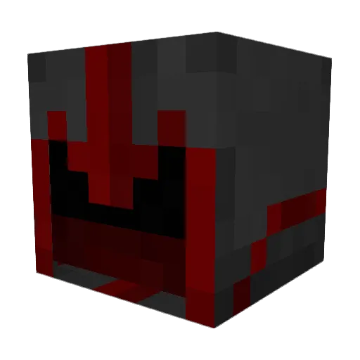 maxlatenace Minecraft avatar head, 3D render