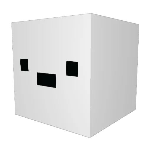 maxlevelgammer Minecraft avatar head, 3D render