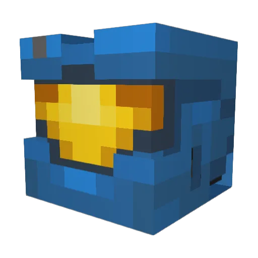 maxlucas8 Minecraft avatar head, 3D render