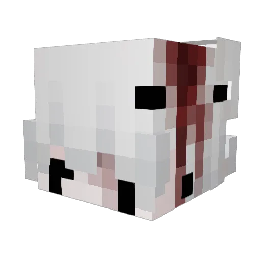 maxmet1 Minecraft avatar head, 3D render