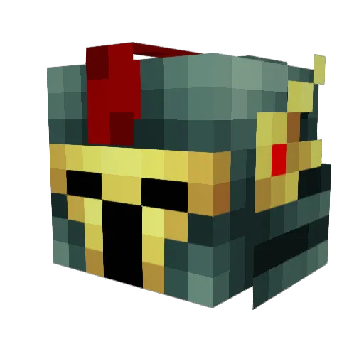 maxnat Minecraft avatar head, 3D render
