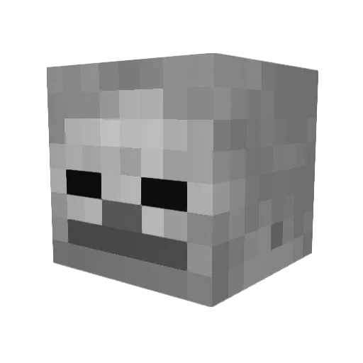 maxnuggs13 Minecraft avatar head, 3D render