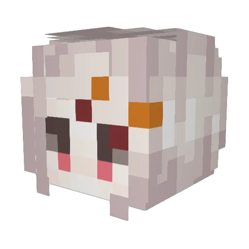 maxpower1892 Minecraft avatar head, 3D render