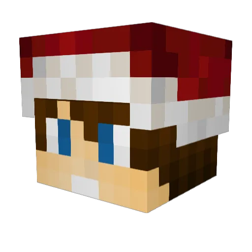 maxpower2014 Minecraft avatar head, 3D render