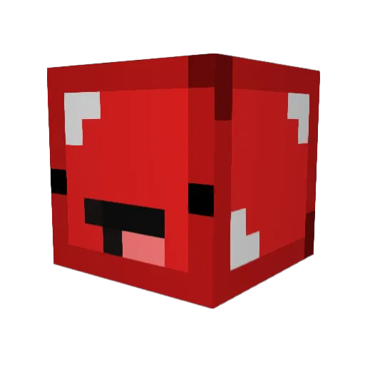 maxreid Minecraft avatar head, 3D render