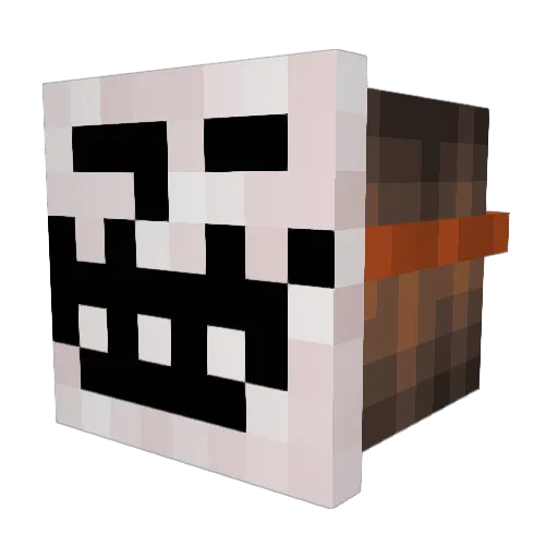 maxrod2190 Minecraft avatar head, 3D render