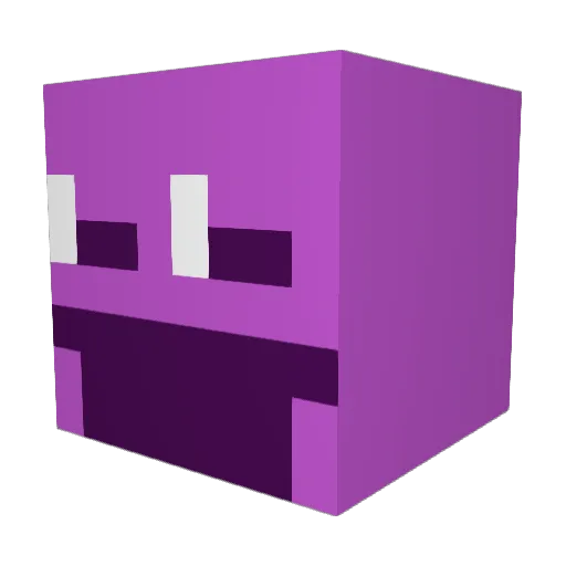maxsuizo Minecraft avatar head, 3D render