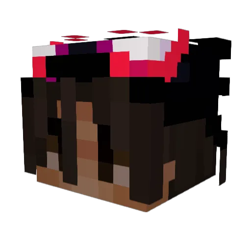 maxterproxd Minecraft avatar head, 3D render