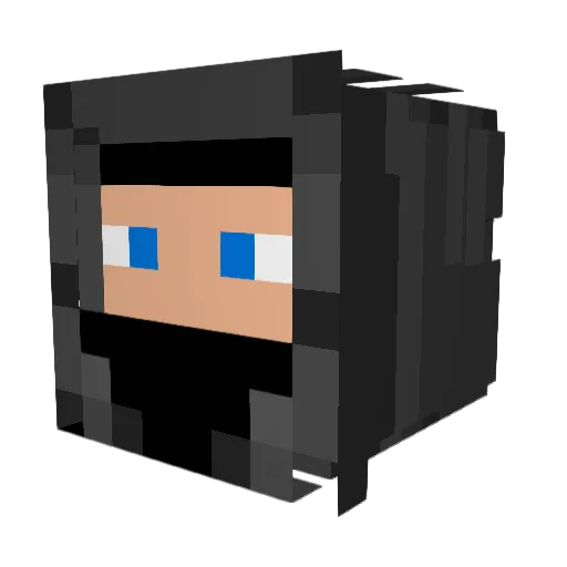 maxthemenace1 Minecraft avatar head, 3D render