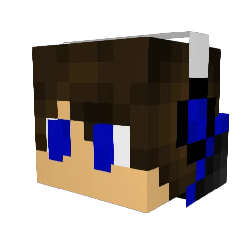 maxthesecond001 Minecraft avatar head, 3D render