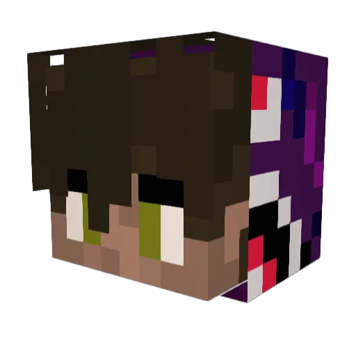 maxxor99 Minecraft avatar head, 3D render