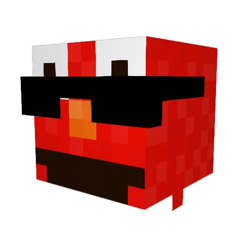 maxxy2005 Minecraft avatar head, 3D render