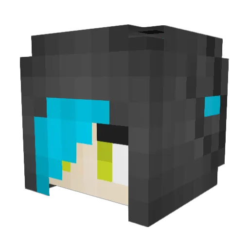 may428 Minecraft avatar head, 3D render