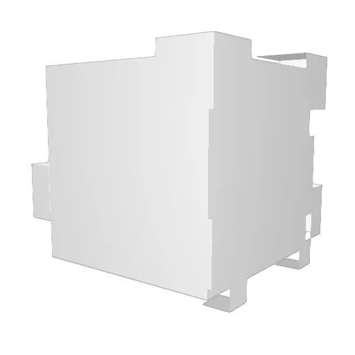 mayIhelpyou Minecraft avatar head, 3D render