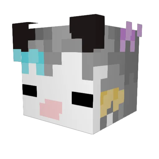 maya21500 Minecraft avatar head, 3D render