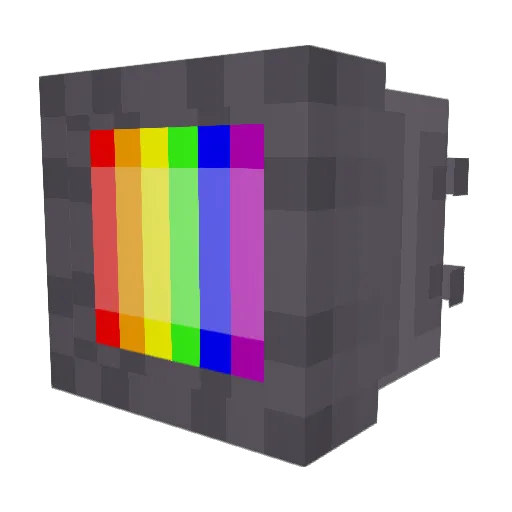 mayamivice Minecraft avatar head, 3D render