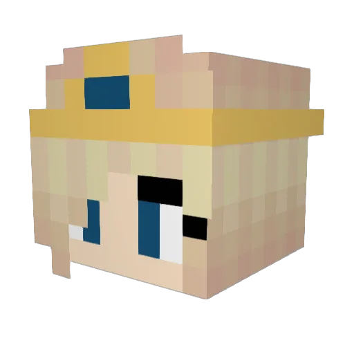 mayanator9 Minecraft avatar head, 3D render