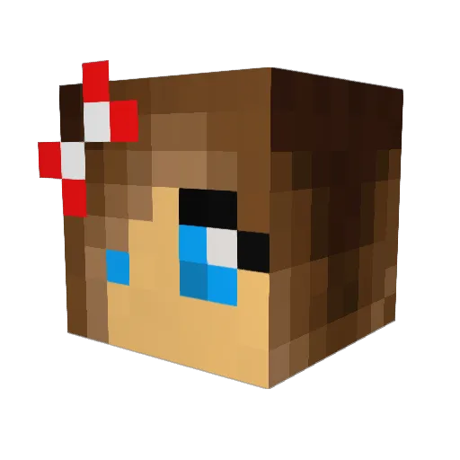 mayanminer13 Minecraft avatar head, 3D render