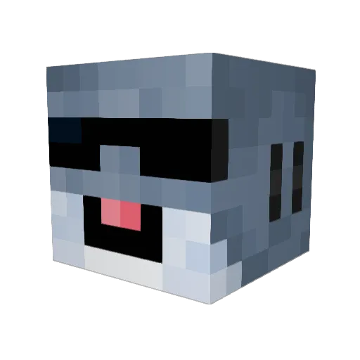 mayapapaya0725 Minecraft avatar head, 3D render