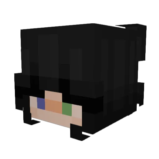 mayasw0r1d Minecraft avatar head, 3D render