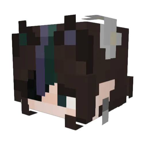 maydreamm Minecraft avatar head, 3D render