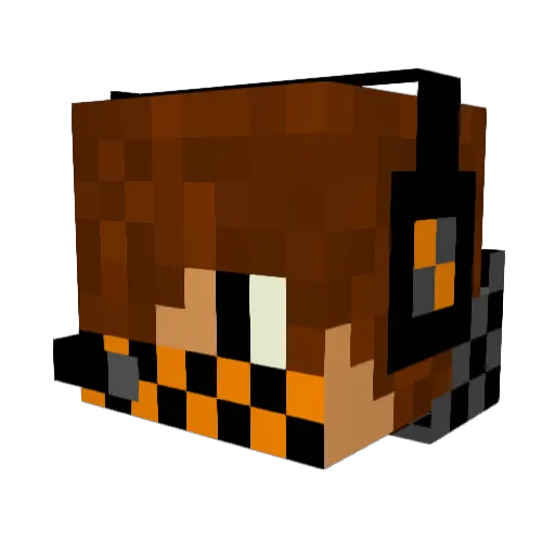 mayflower02 Minecraft avatar head, 3D render