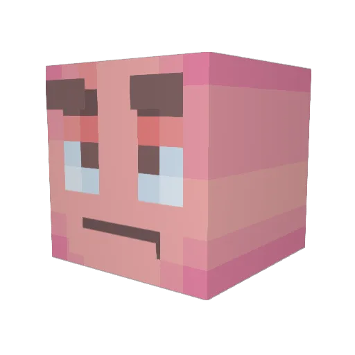 mayhem_got_gud Minecraft avatar head, 3D render