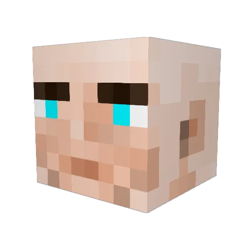 mayhemmichi Minecraft avatar head, 3D render