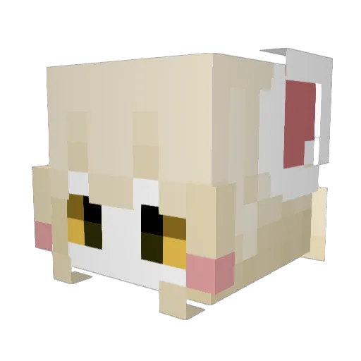 maykolmejor Minecraft avatar head, 3D render