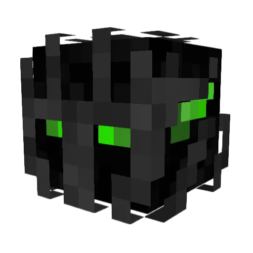 maymax7 Minecraft avatar head, 3D render
