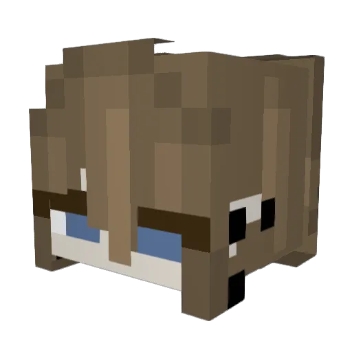 maymay038 Minecraft avatar head, 3D render