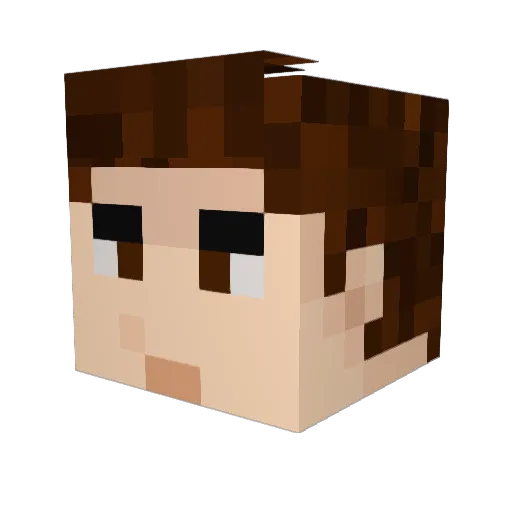 maynu2000 Minecraft avatar head, 3D render