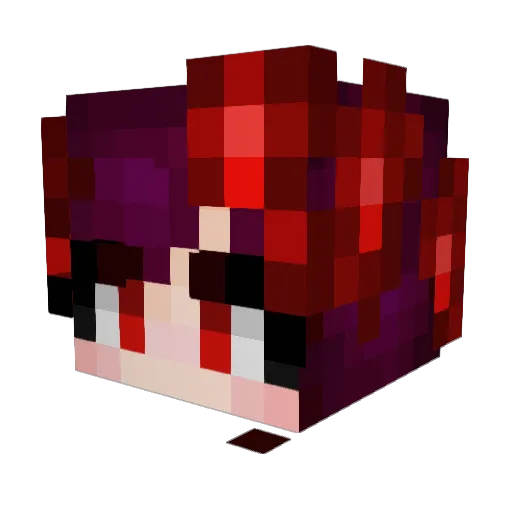 mayo__craft Minecraft avatar head, 3D render