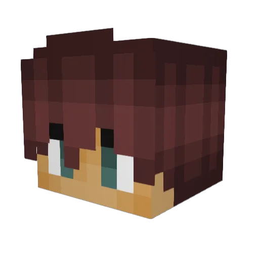 mayooood79 Minecraft avatar head, 3D render